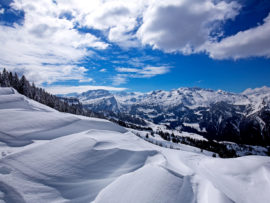 Winterlandschaft in Illgau
