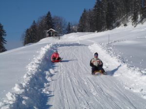 Schlitteln Illgau