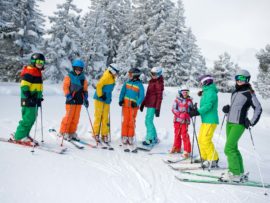 Familienskigebiet auf dem Stoos