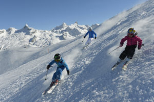 Skifahren auf dem SToos