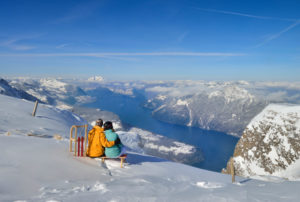 Schlitteln auf dem Stoos
