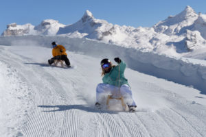 Schlitteln auf dem Stoos